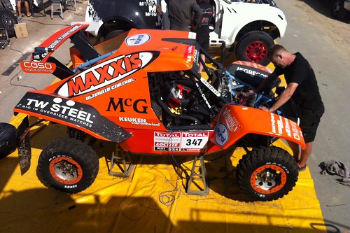 Bagage Tim Coronel in beslag genomen bij strenge douanecontrole